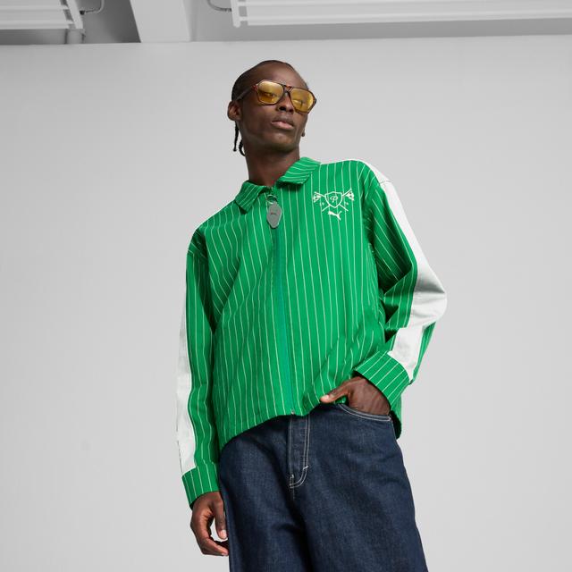 PUMA Porsche Legacy Lifestyle Men's Jacket in Green, Size XXL