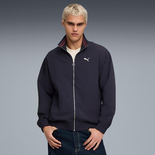 PUMA Premium Essentials Track Jacket in Blue, Size XS