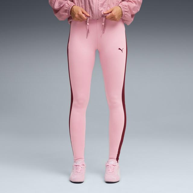 PUMA T7 Women's Leggings in Pink, Size XL