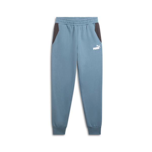 PUMA Men's Grey Colorblock Joggers - Modern Athletic Fit