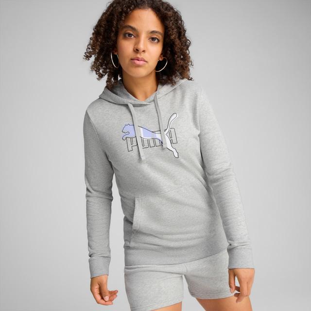 PUMA Women's Recycled Grey Hoodie - Eco-Conscious Comfort