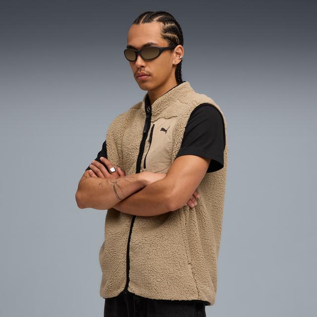 PUMATECH Winterized Men's Vest in Beige, Size S