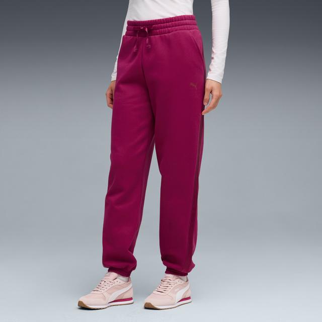 PUMA Essentials Satin Women's Joggers Pant in Pink, Size XL