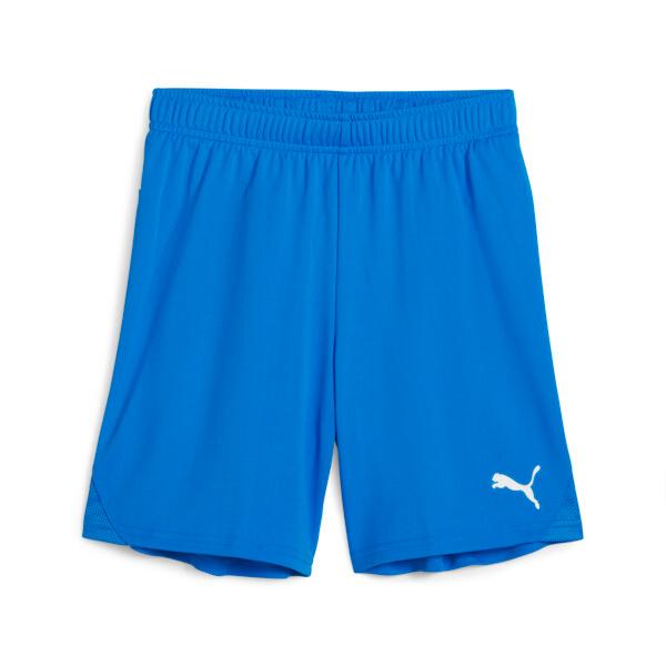 PUMA teamGOAL Big Kids' Soccer Shorts Shoes in Electric Blue, Size L