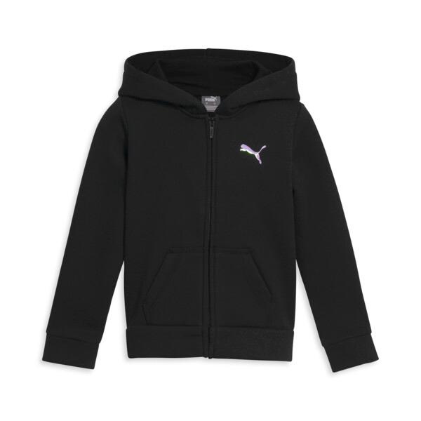 PUMA Core Little Kids' Zip-Up in Black