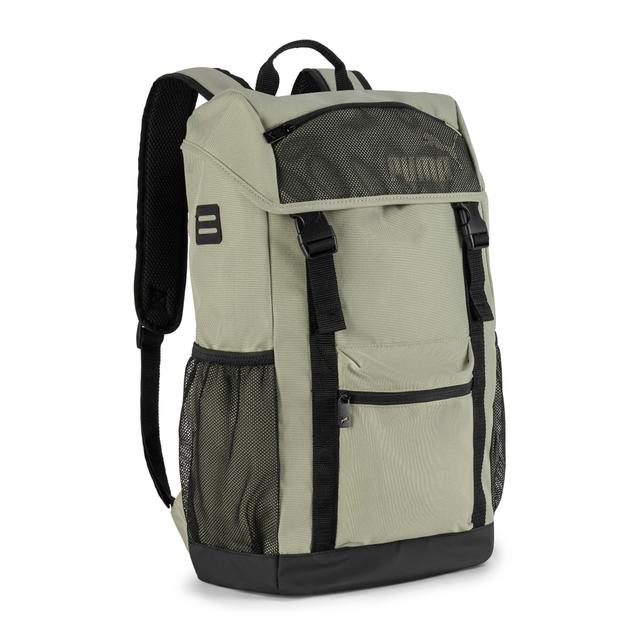 PUMA Flap Top Backpack in Grey