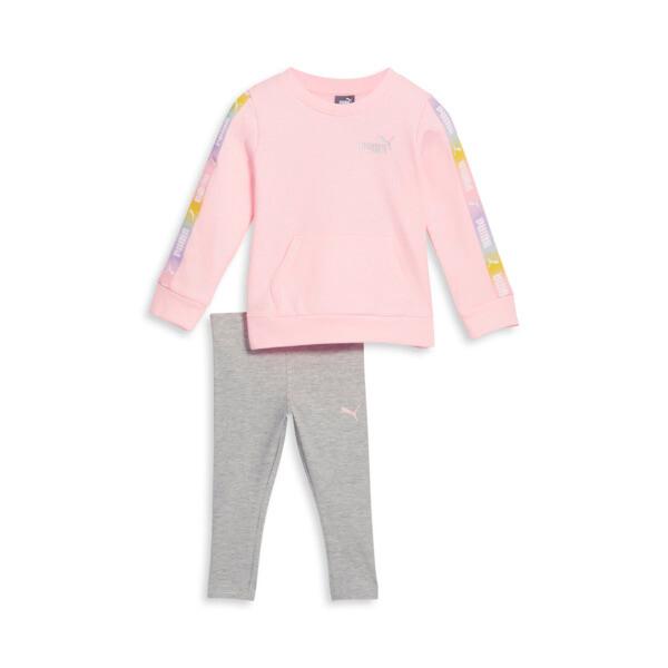PUMA Small Logo Two-Piece Toddlers' Set in Koral Ice, Size 2T