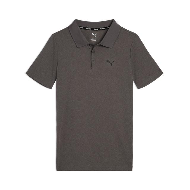 PUMA Active Essentials Big Kids' Polo Shirt in Grey, Size XL