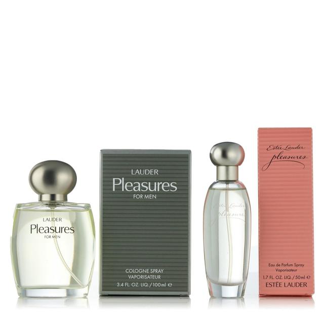Estee Lauder Pleasures His 'N' Hers Fragrance 2 Piece Collection