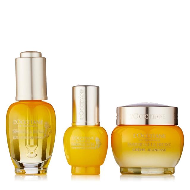 L'Occitane 3 Piece Immortelle Divine Skincare Collection