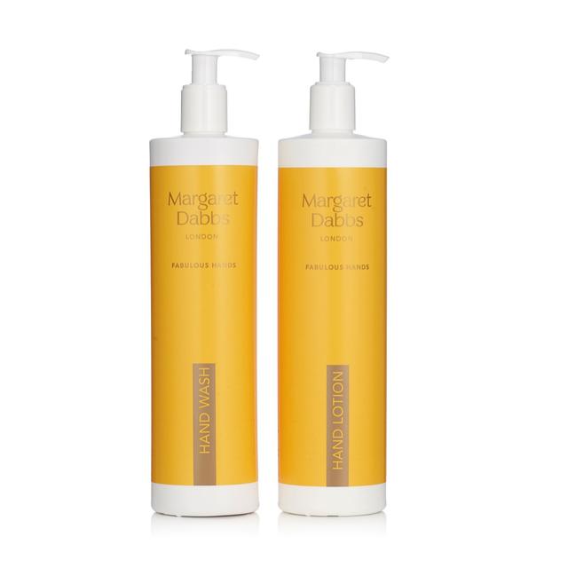 Margaret Dabbs London Supersize Hand Lotion & Hand Wash Set 600ml