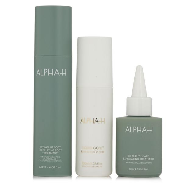 Alpha-H Acids Head To Toe Trio