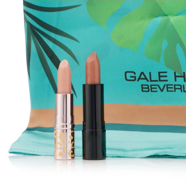 Gale Hayman Limited Edition Scarf with Lip Lift and Lip Stick Colle...