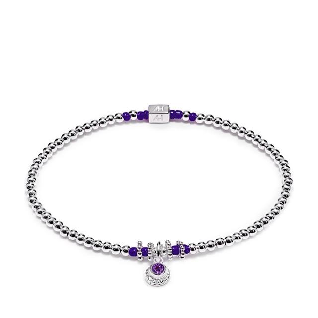 Annie Haak Zodiac Silver Birthstone Bracelet Sterling Silver