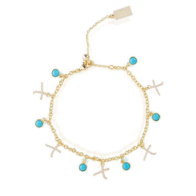 Tess Daly My Jewellery List XO Kisses Semi Precious Bracelet