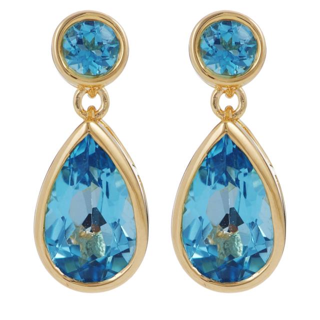 Affinity Gems 2.70 ct Gemstone Drop Earring Sterling Silver