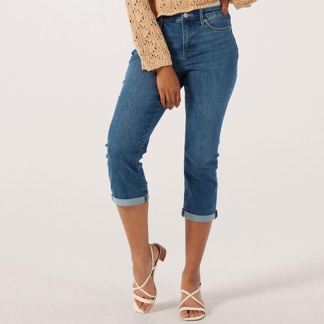 NYDJ Chloe Capri Cuff Detail Jean