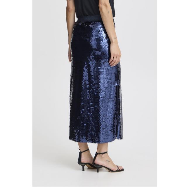 ICHI Pennie Sequin Skirt