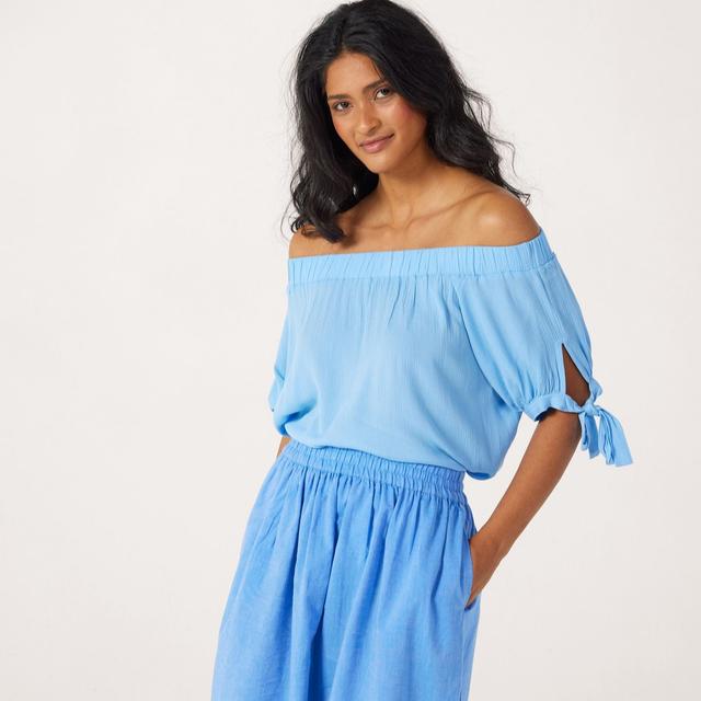ICHI Marrakech Off Shoulder Top