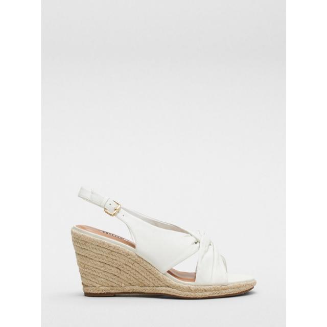 Outlet Dune London Kazoo Leather Wedge Sandal