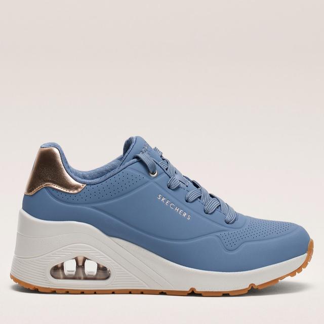 Outlet Skechers Uno Wedge Hi Steps Lace-Up Trainer