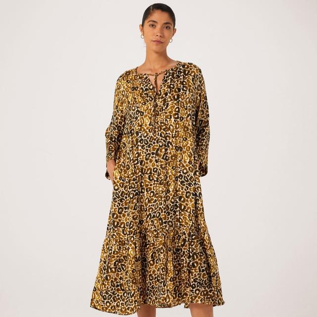 Masai Copenhagen MaNampula Printed Dress 3/4 Sleeve