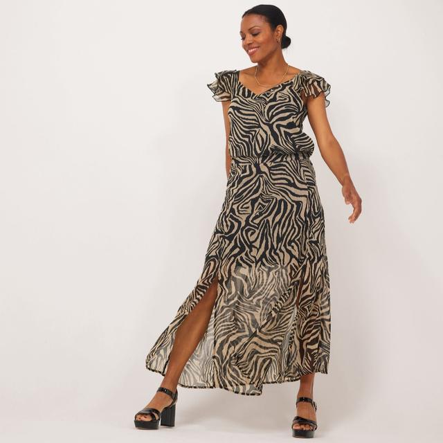 Only Side Split Ankle Skirt