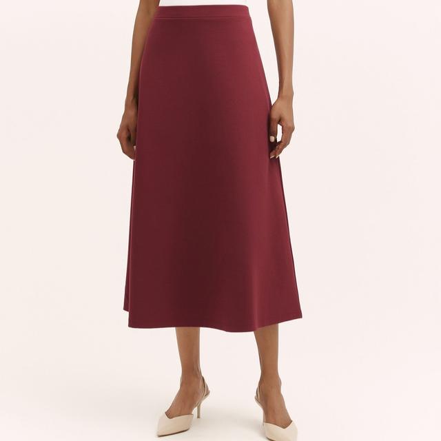 Finery London Ruth Ponte Stretch Midi Swing Skirt