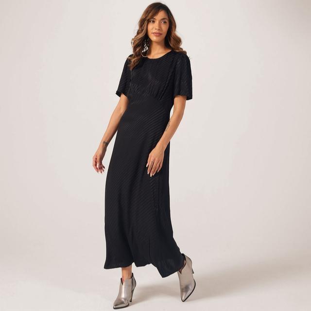 Selected Femme Textured Ankle Dress