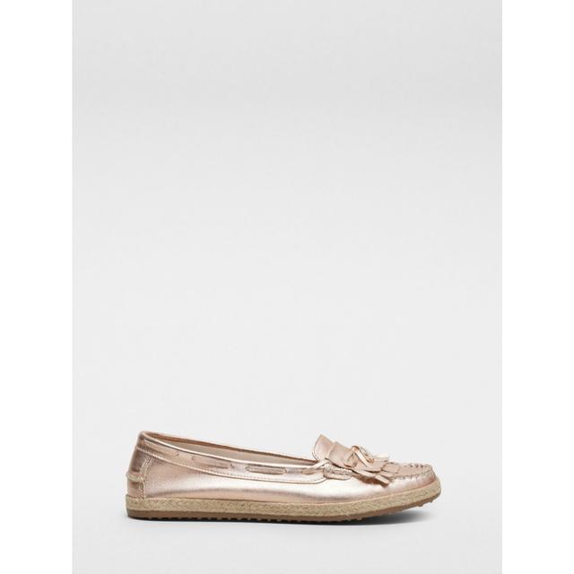 Moda in Pelle Foeri Leather Loafer