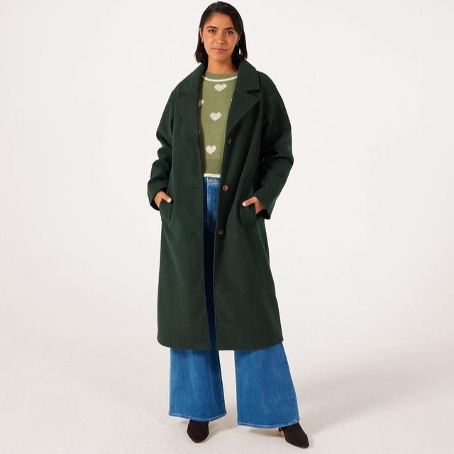 Centigrade Single Breasted Long Coat