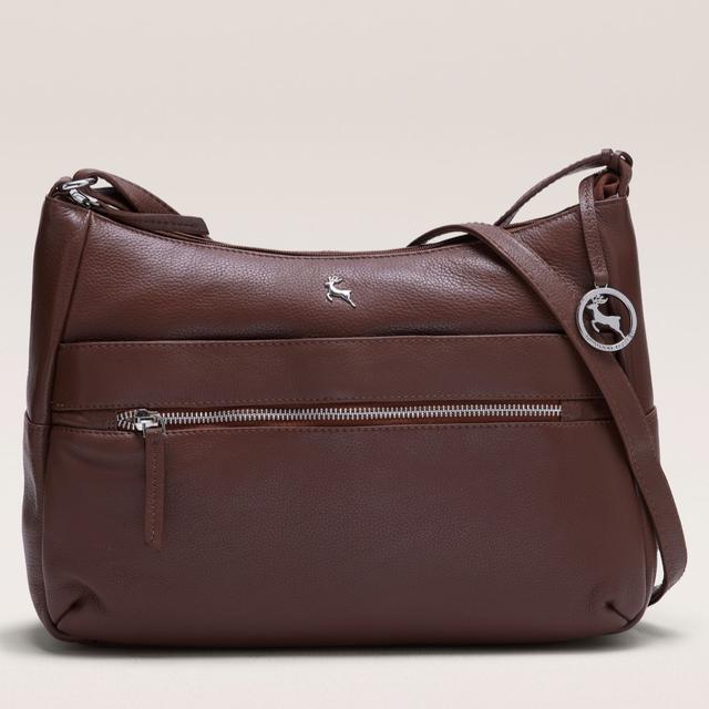 Ashwood Meath Leather Cross-Body