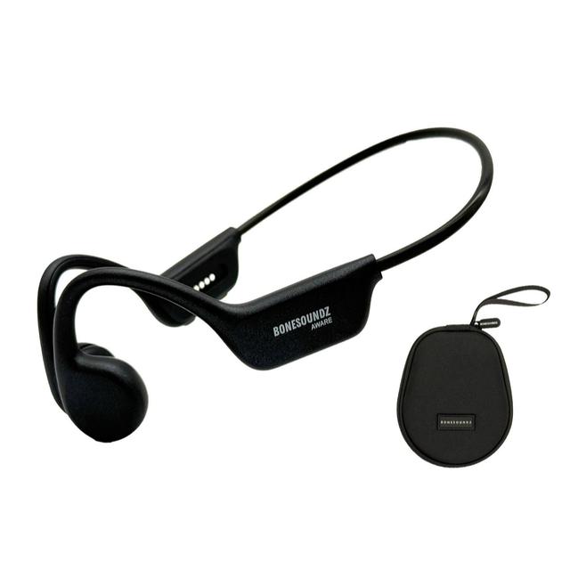 BoneSoundz Aware Bone Conduction Headphones w/ Storage & Light Up Band