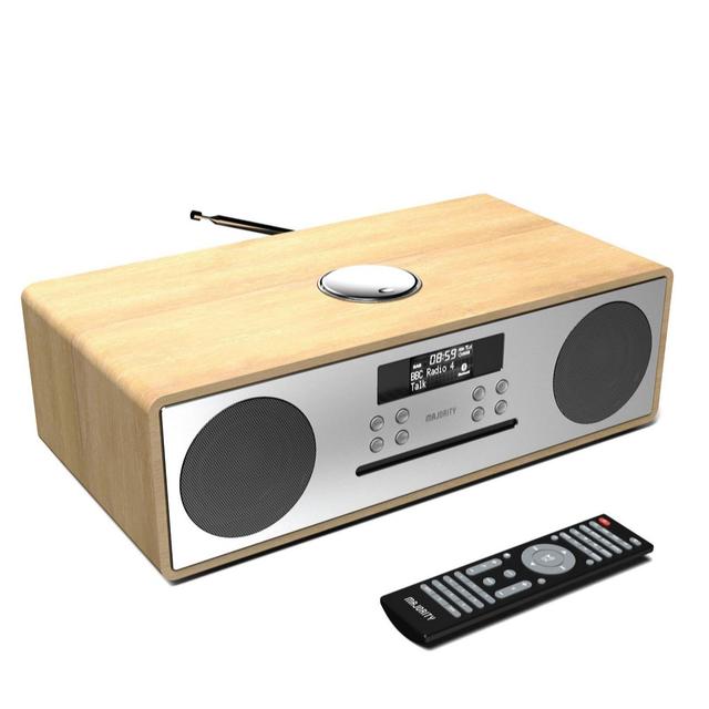 Majority Oakington Wireless Hi-Fi Compact Stereo System With CD Player