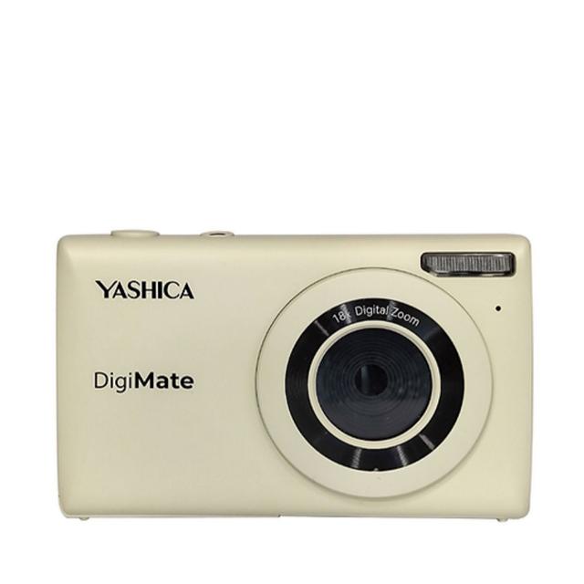 Yashica Digimate Off White Camera including a Lexar 64GB Micro SD Card
