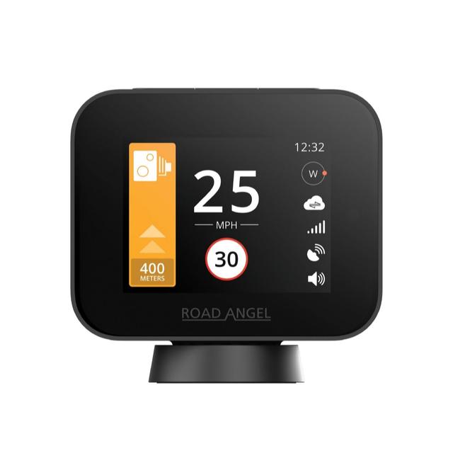 Road Angel Pure Sync Speed Camera Detector Connected Plus Bundle