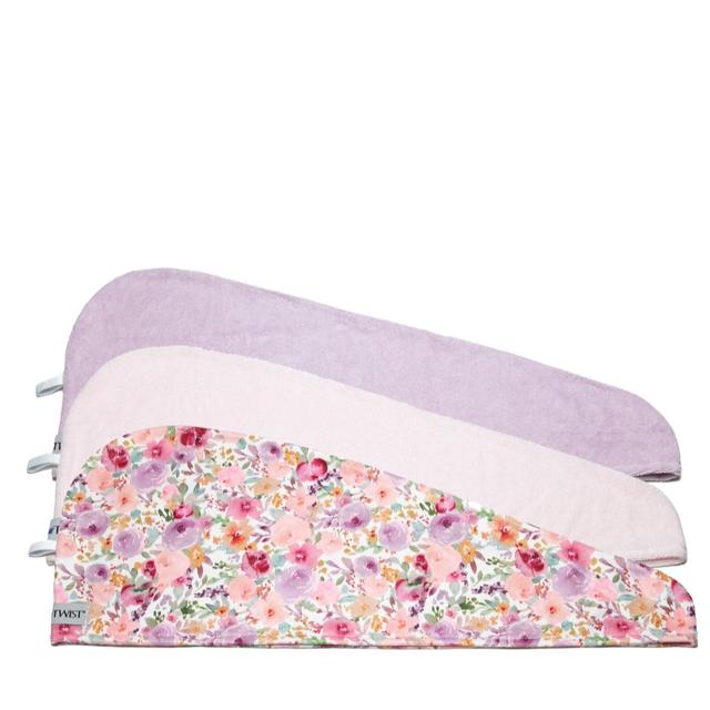 Turbie Twist Set of 3 Microfiber Hair Towels