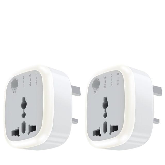 Outlet SFIXX Pack of 2 Smart Timing Mode Luminous Lamp