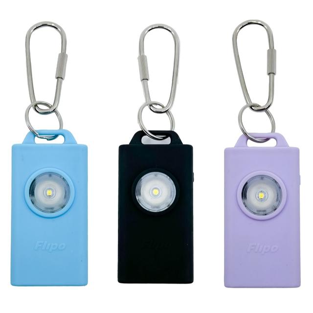 Outlet Flipo Set of 3 Guard Personal Alarm with Torch