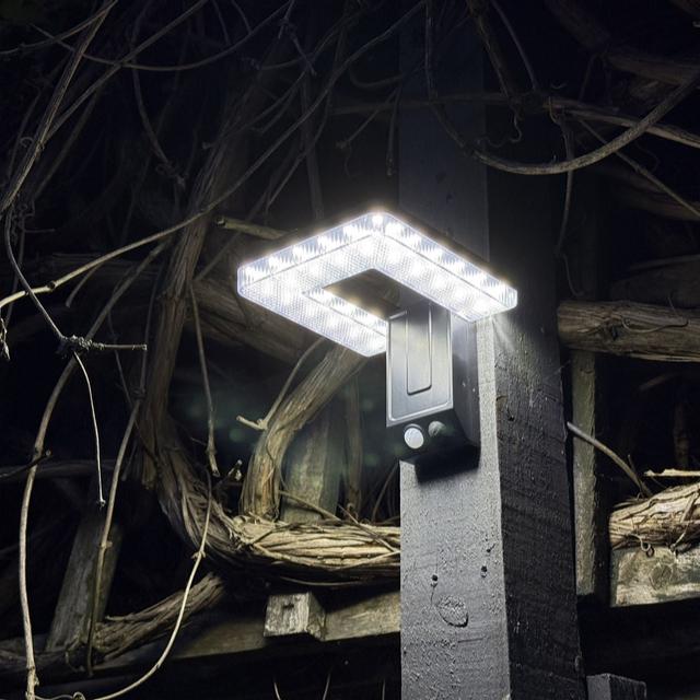 Outlet SFIXX Pack of 2 PIR Solar Wall Light / Foldable