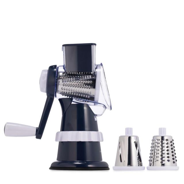 Cook's Essentials Speed Grater & Slicer with Suction Base
