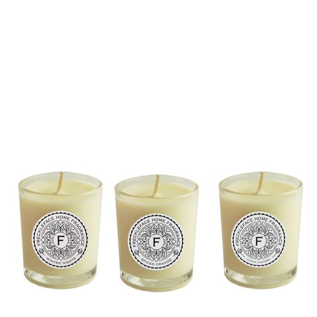 Freckleface Set of 3 Mini Candles