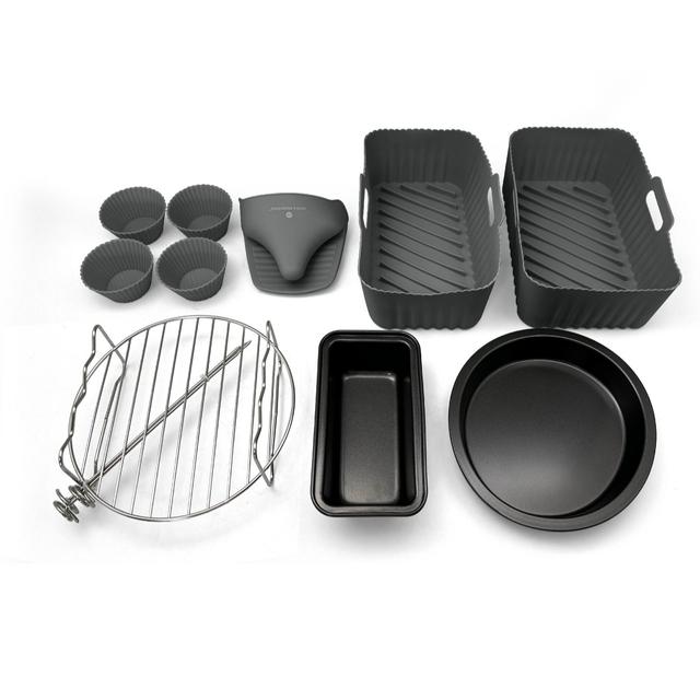 Cook's Essentials 10 Piece Air Fryer Accessory Bundle