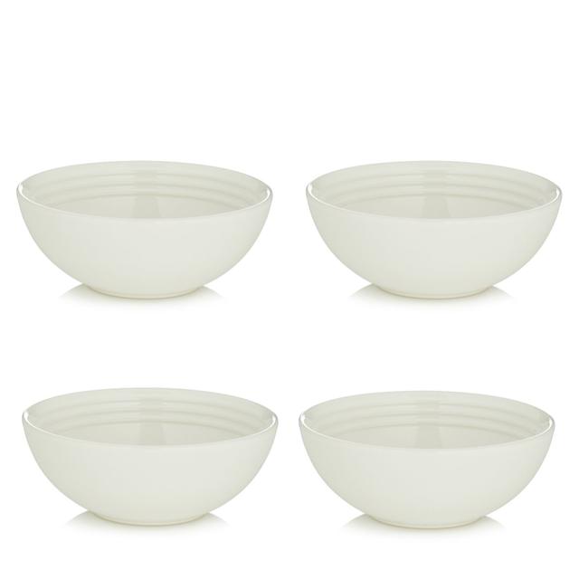 Le Creuset Set of 4 Stoneware 16cm Cereal Bowls