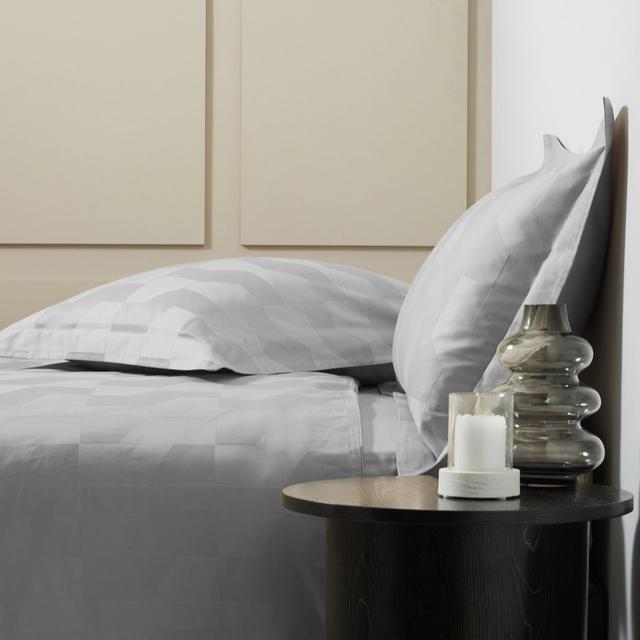 K by Kelly Hoppen 100% Cotton Set of 2 Jacquard Pillowcases