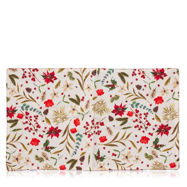 Sara by Sara Davies Reversible Festive Floral Placemats