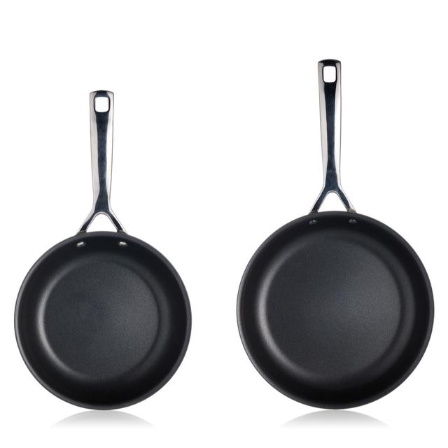 Le Creuset 3-Ply Set of 2 Stainless Steel Non-Stick Frying Pans