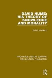 "David Hume: His Theory of Knowledge and Morality | Philosophy