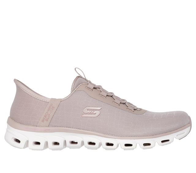 Skechers Slip-ins: Glide-Step - Prism Chaussures Moyen Width en Taupe, Pointure 38, Vegan, Lavable en machine