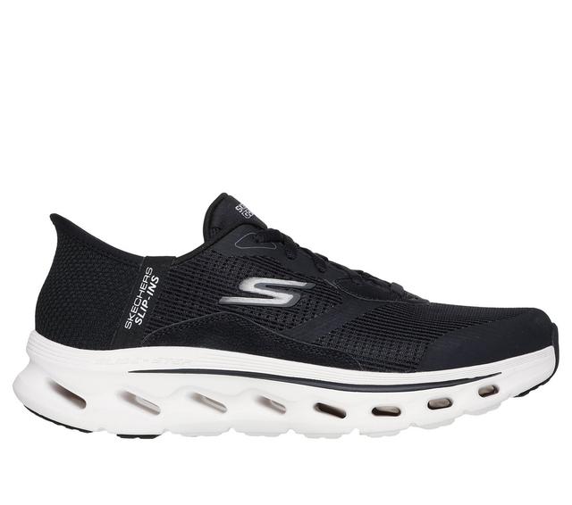 Skechers kobiety Slip-ins: GO WALK Glide-Step 2.0 - Belah w Czarny/Bialy, Rozmiar 38, Vegan, Nadają się do prania w pralce Sneakersy